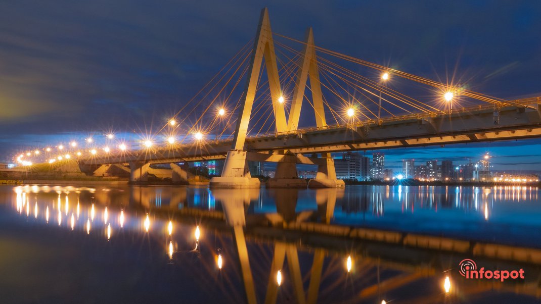 Фотография: Мост Миллениум в Казани